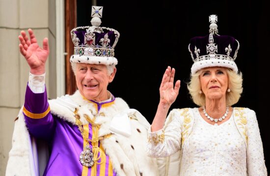 Kralj Karel in kraljica Camilla.