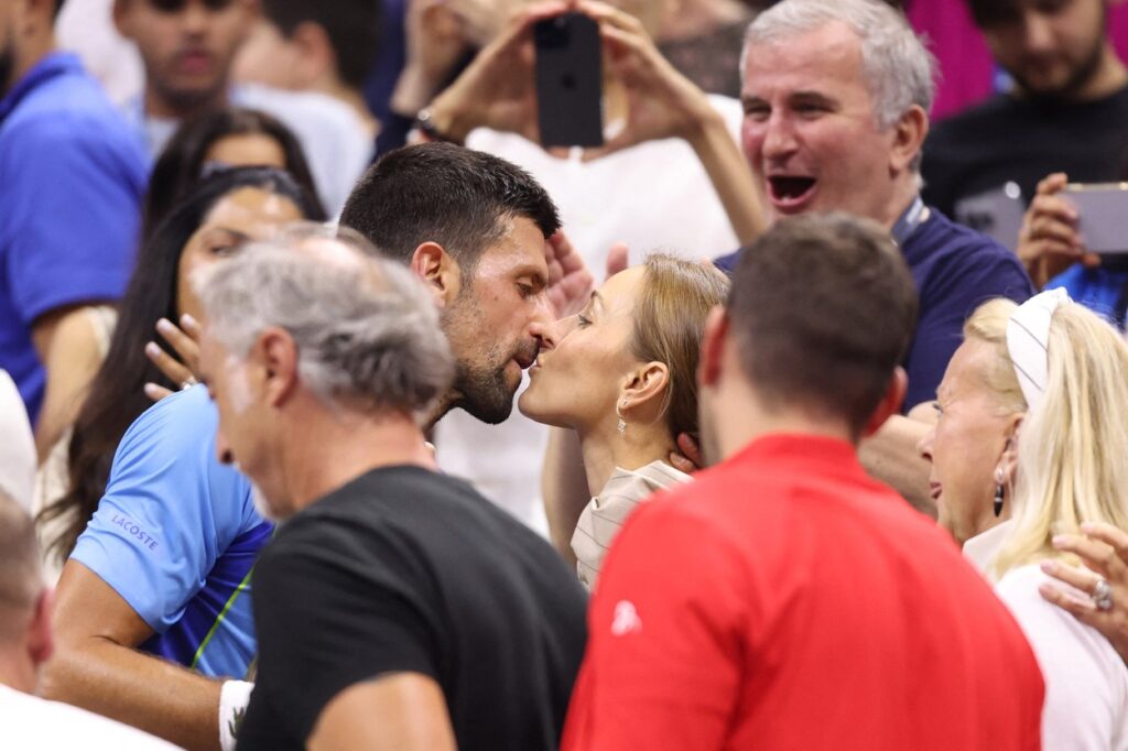 Novak in Jelena Đoković