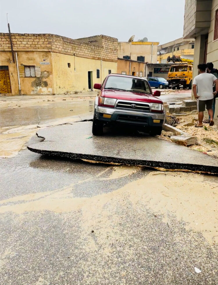 Orkan Daniel pustošil po Libiji