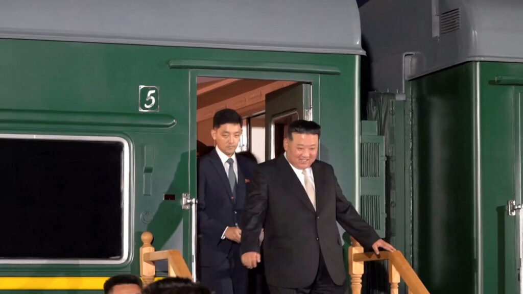 Kim Džong Un, vlak, rusija