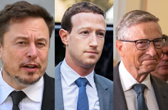 Elon Musk, Mark Zuckerberg, Bill Gates