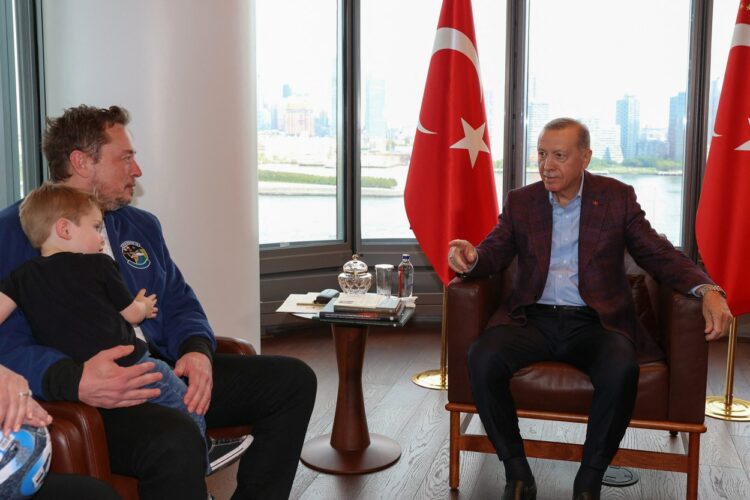 Musk obiskal Erdogana