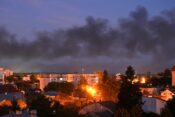 Mesto Lvov je bilo tarča napada z droni.