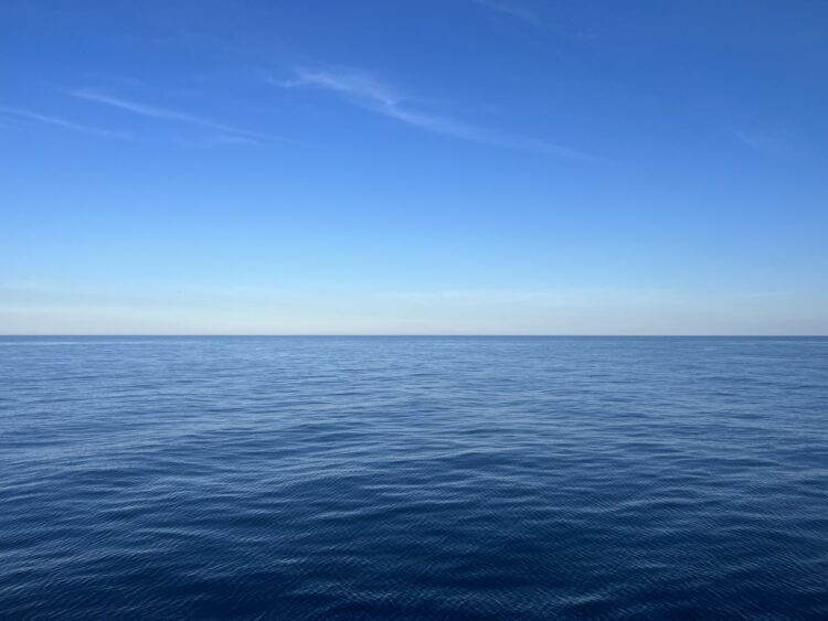 morje, horizont, obzorje
