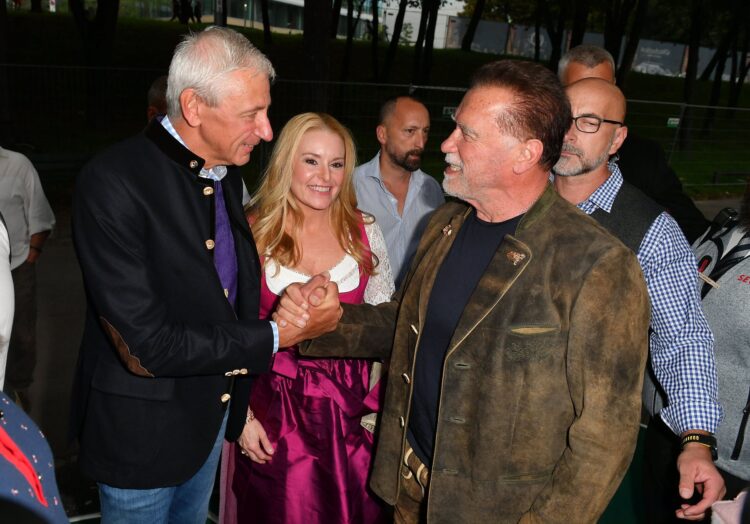 Arnold Schwarzenegger, Heather Milligan, Oktoberfest, München