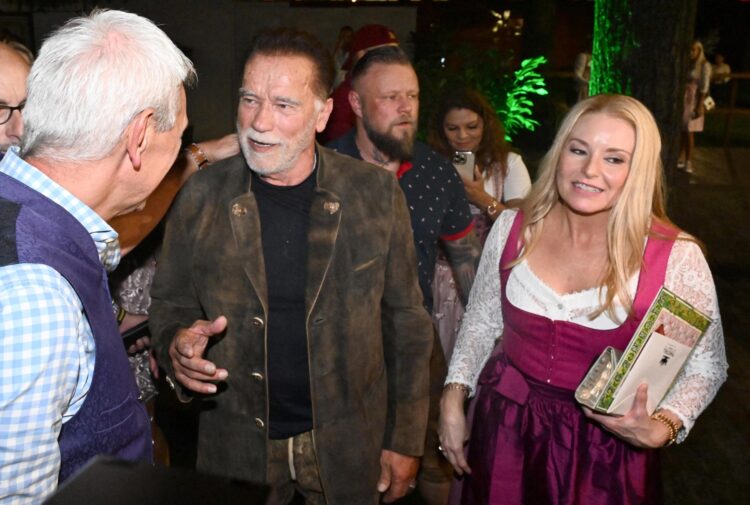 Arnold Schwarzenegger, Heather Milligan , Oktoberfest, München