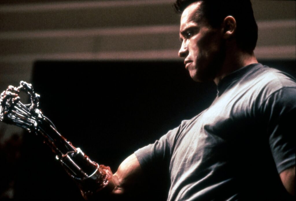 Arnold Schwarzenegger, kiborg, Terminator, film