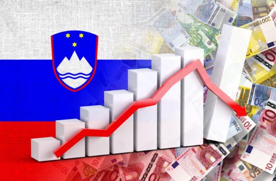 Slovenija kriza finance BDP