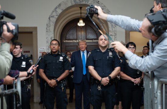 Trump na sodišču v New Yorku