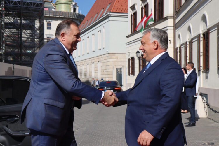 Milorad Dodik in Viktor Orban