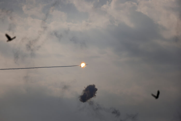 Prestrežena palestinska raketa