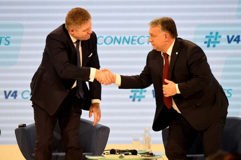 Robert Fico in Viktor Orban