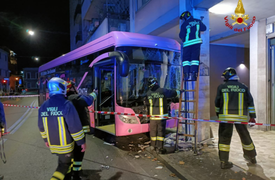 Nesreča avtobusa v okrožju Mestre