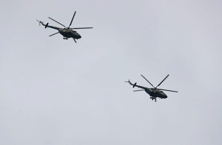 ruski vojaški helikopter