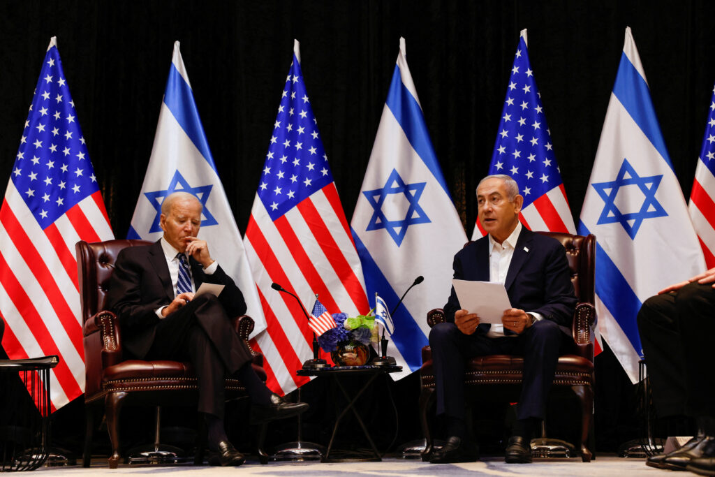 Joe Biden, Benjamin Netanjahu