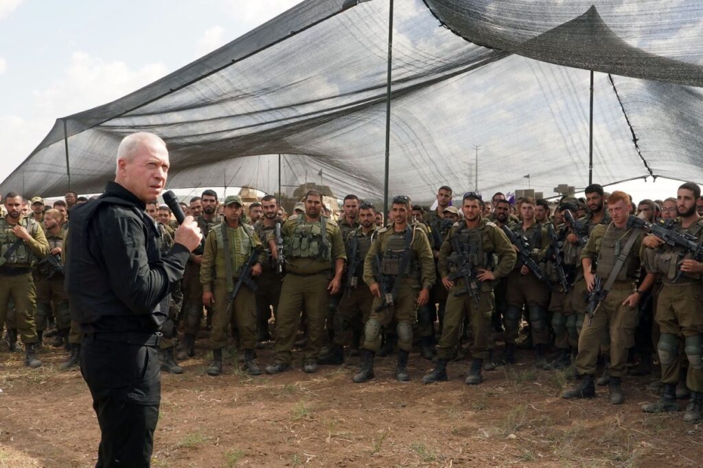 Izraelski obrambni minister Joav Galant