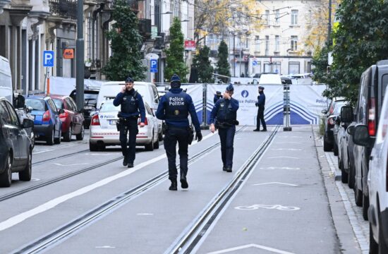 Policija po streljanju v Bruslju
