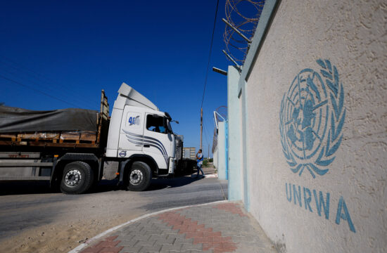 Vstop humanitranega konvoja v Gazo