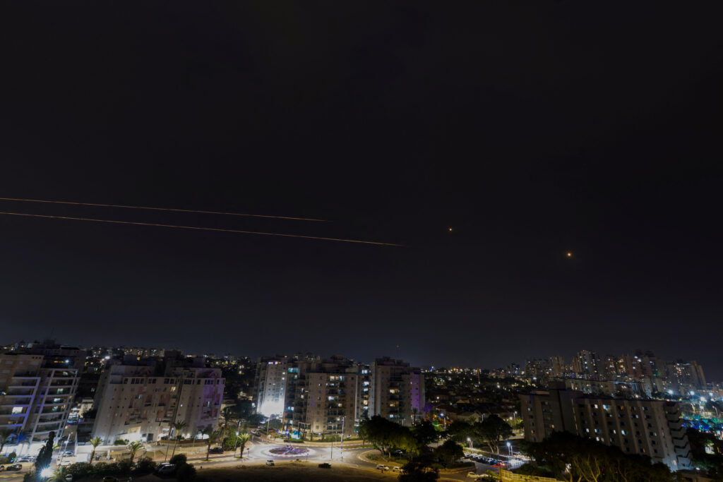 Izraelska zračna obramba prestreza rakete nad Aškelonom