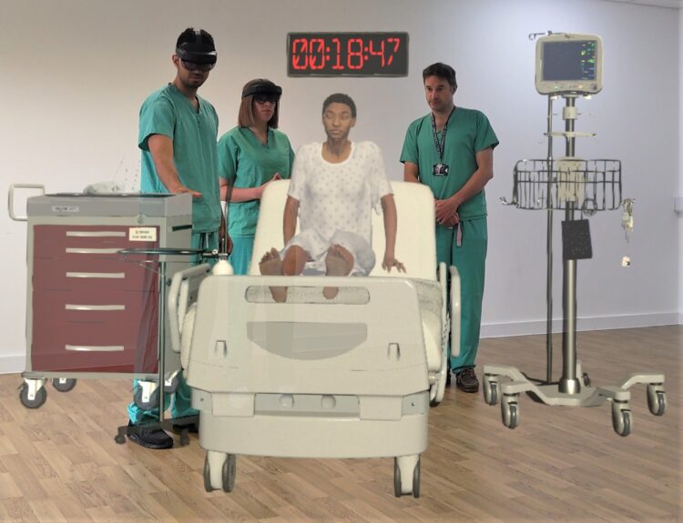 pacient, hologram, virtualna resničnost, medicina