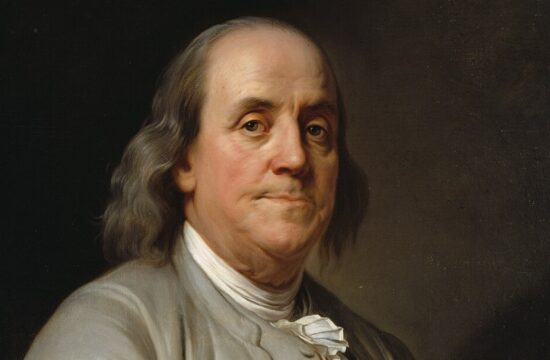 Benjamin Franklin, potret Joseph Duplesiss