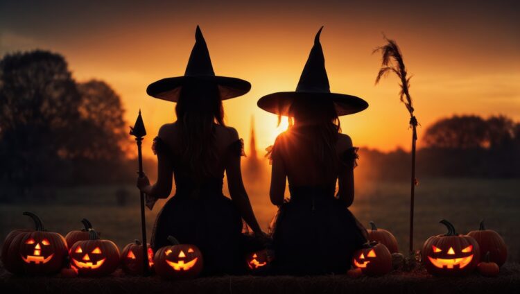 noč čarovnic, Halloween, čarovnice