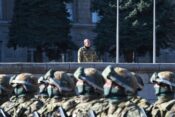 Vojaška parada v Gorskem Karabahu.