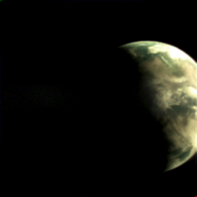 Zemlja s satelita Trisat - R