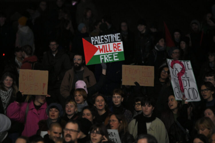 Protest za Palestino
