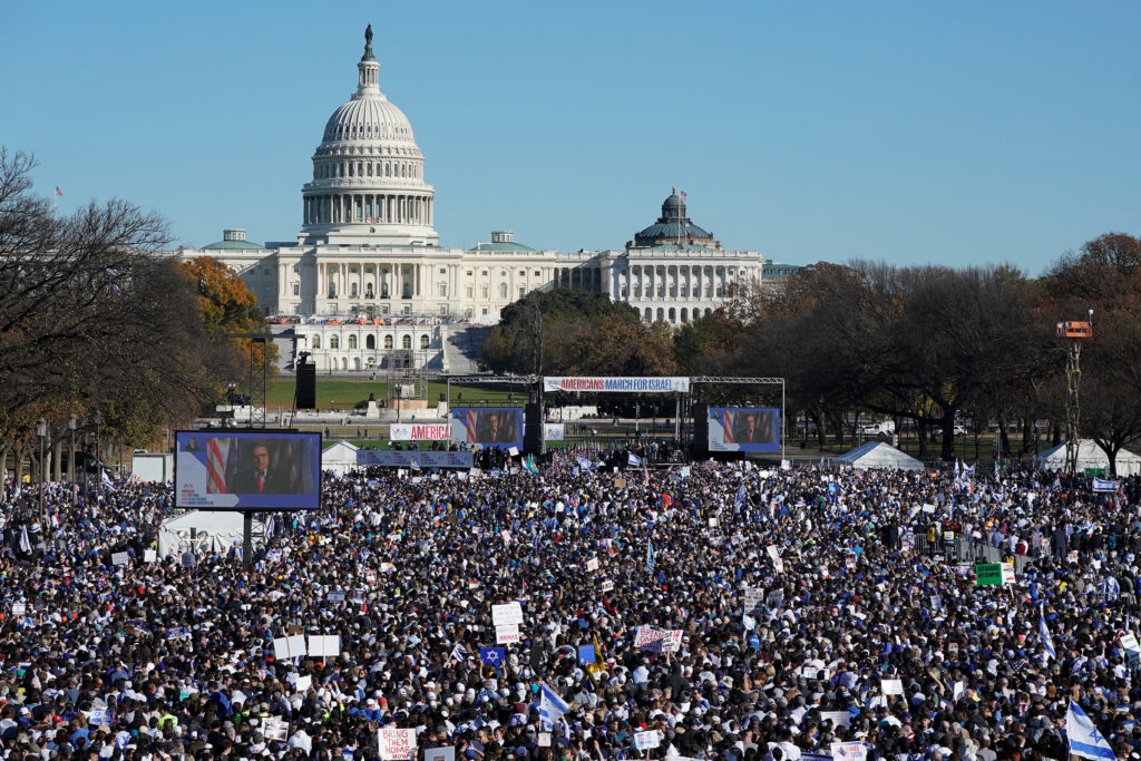 protest v Washingtonu