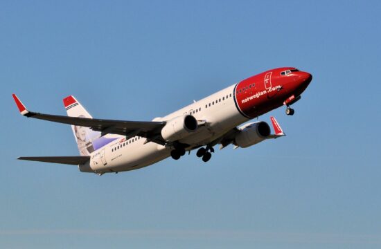 letalo podjetja Norwegian