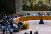Varnostni svet ZN ob potrditvi resolucije o Gazi