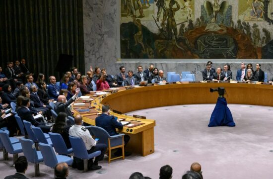 Varnostni svet ZN ob potrditvi resolucije o Gazi