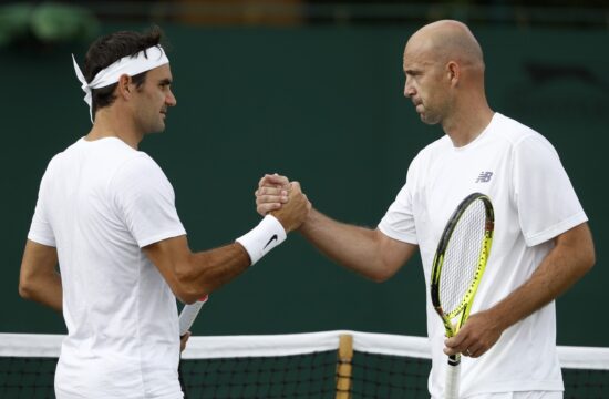 Nekdanji tenisač Ivan Ljubičić in Roger Federer