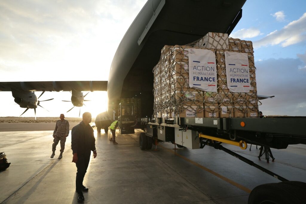 Drugi paket francoske humanitarne pomoči