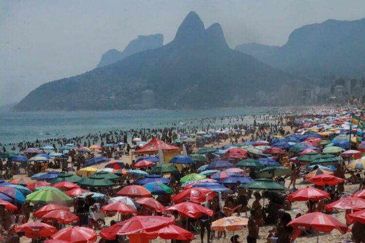 vročinski val v Braziliji