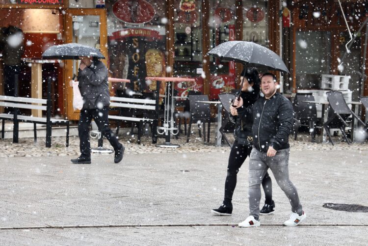 Sneg v Sarajevu