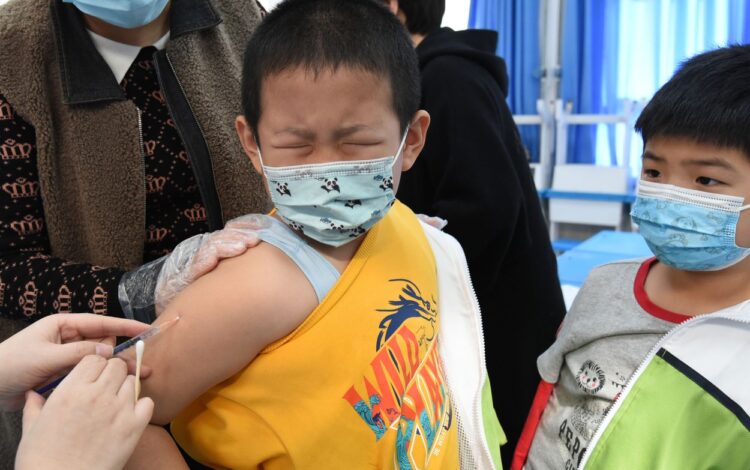 Cepljenje otrok na Kitajskem