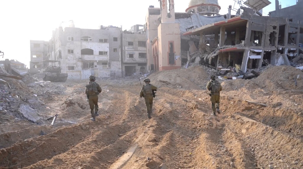 Izraelske kopenske operacije v Gazi