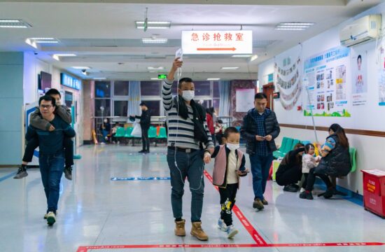 Širjenje okužb med otroki na Kitajskem