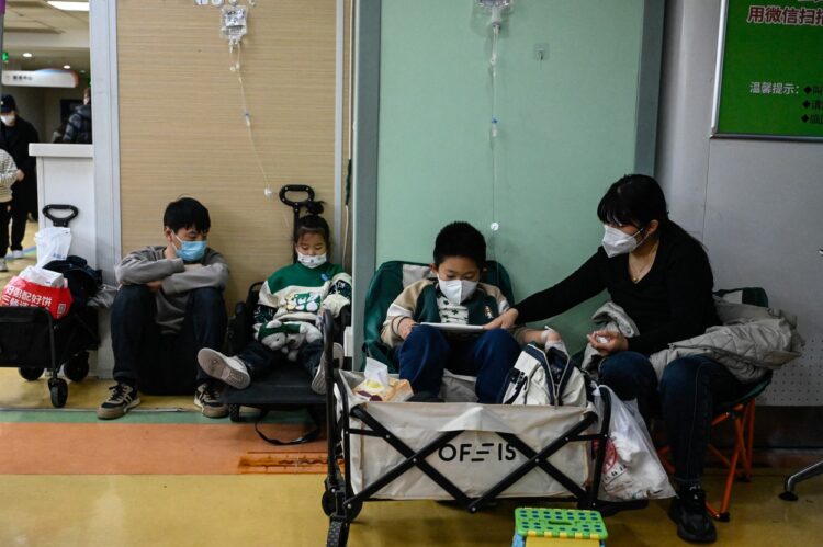 Natrpane bolnišnice na Kitajskem
