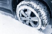 avtomobil, avtomobilska guma, sneg