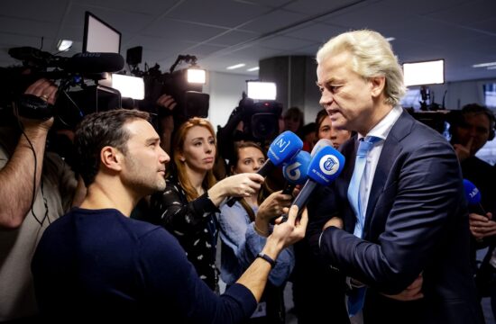 Geert Wilders ob odstopu pogajalca med strankami za sestavo koalicije Goma van Striena