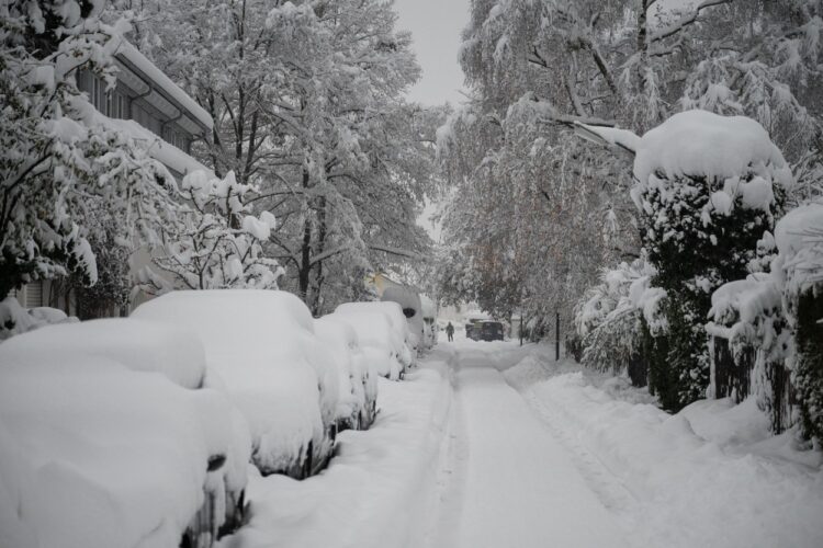 sneg, nemčija
