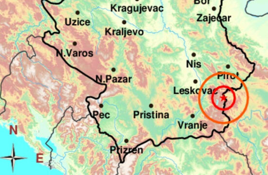 Potres Srbija