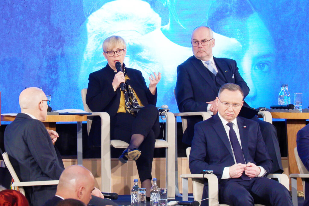 Predsednica Republike Slovenije Nataša Pirc Musar se je danes udeležila slovesnega dogodka ob 75. obletnici sprejetja Splošne deklaracije človekovih pravic v Ženevi