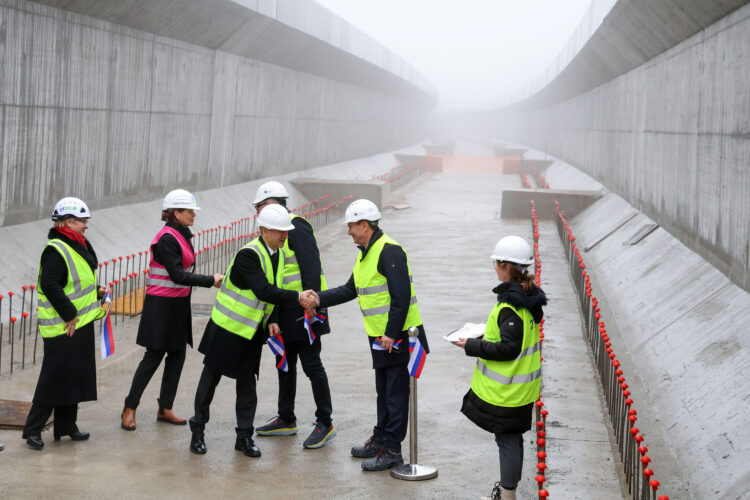 Dokončanja glavnih gradbenih del na viaduktu Gabrovica