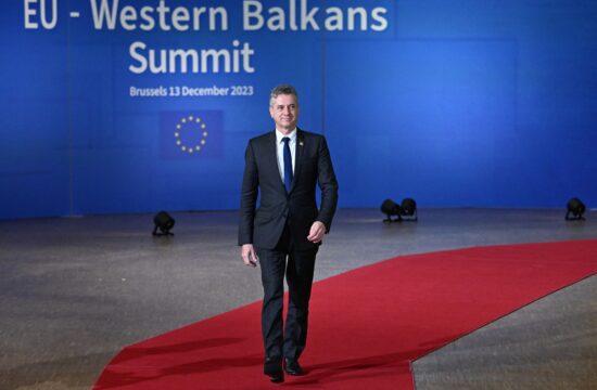 Robert Golob na zasedanju EU-Zahodni Balkan