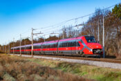 Testiranje italijanskega hitrega vlaka v Slovenijii