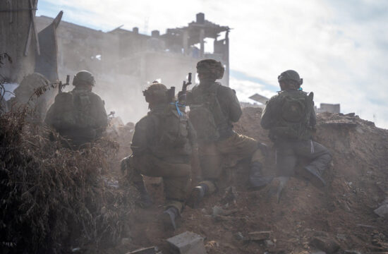 Izraelski vojaki v Gazi